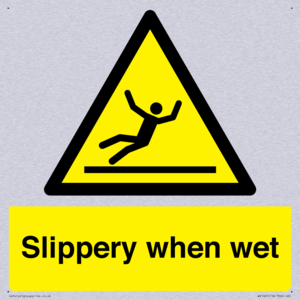 slippery when wet